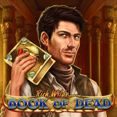 Book of Dead Egyptian-themed slot tile at Captain Jack Casino Canada